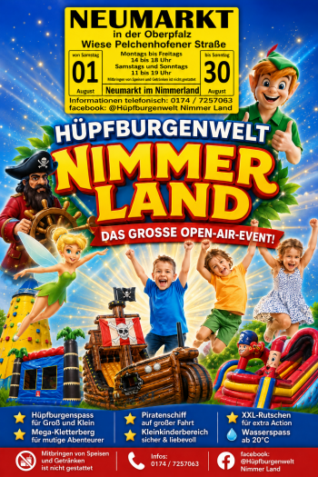 Hüpfburgenwelt Nimmerland