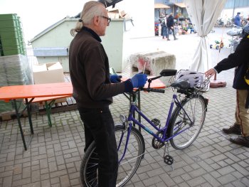 Fahrradwerkstatt im September