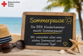 Sommerpause der Kleiderkammer des BRK-Kreisverbands Neumarkt