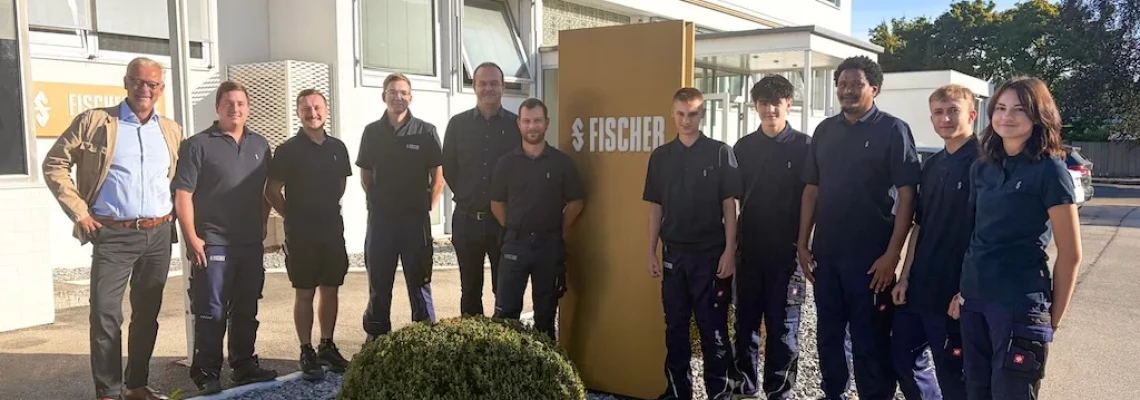 Ausbildungsstart bei FISCHER LICHT & METALL