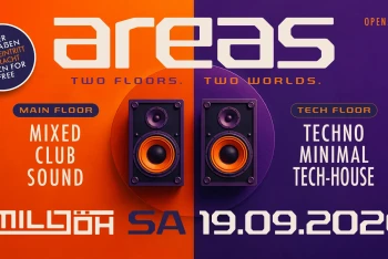 Nächste Woche im Milljöh: AREAS -  Zwei Floors. Zwei Welten. Eine Nacht.