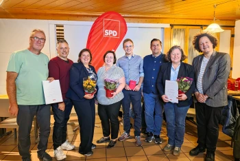 SPD Neumarkt feiert Erfolge und bestätigt Vorstand für weitere zwei Jahre
