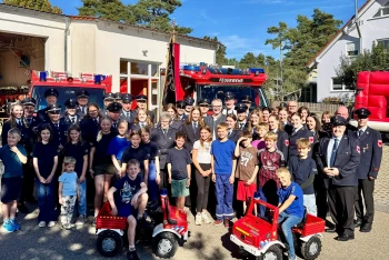 Neues Mittleres Löschfahrzeug für die Feuerwehr St. Helena