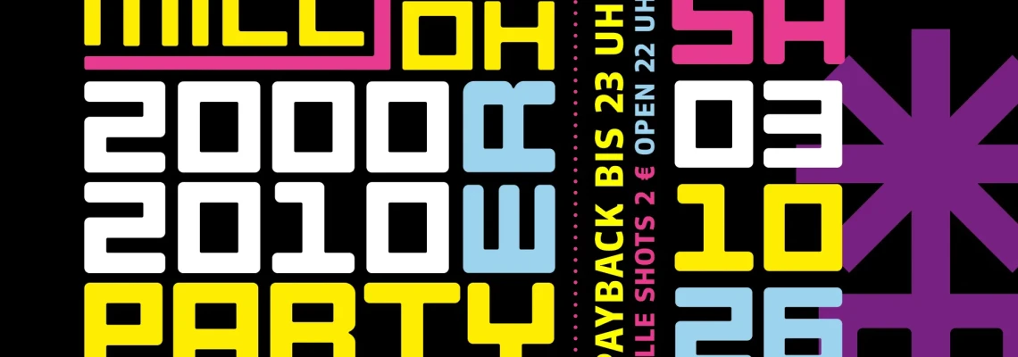 Heute im Milljöh: 2000er & 2010er Party